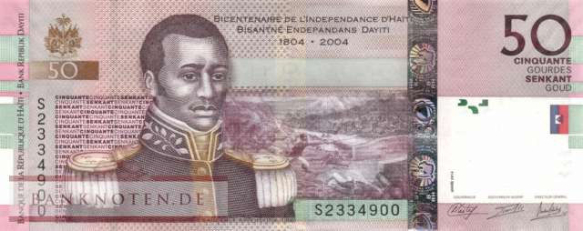 Haiti - 50  Gourdes (#274e_UNC)