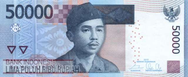 Indonesien - 50.000  Rupiah (#152f_UNC)