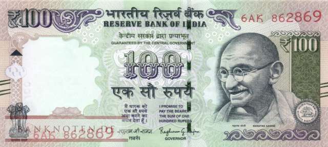 Indien - 100  Rupees (#105ac_UNC)