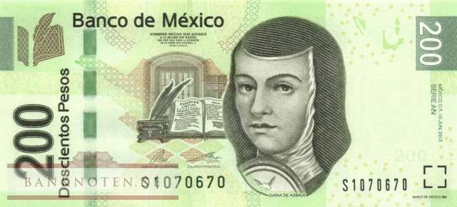 Mexiko - 200  Pesos (#125-AN_UNC)