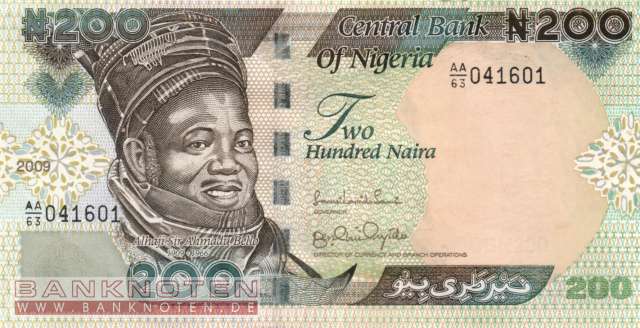 Nigeria - 200  Naira (#029h_UNC)