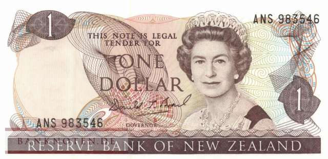Neuseeland - 1  Dollar (#169c_UNC)