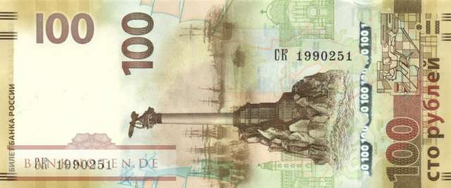 Russland - 100  Rubles - Krim (#275a_UNC)