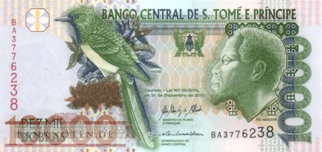 Sao Tome & Principe - 10.000  Dobras (#066d_UNC)
