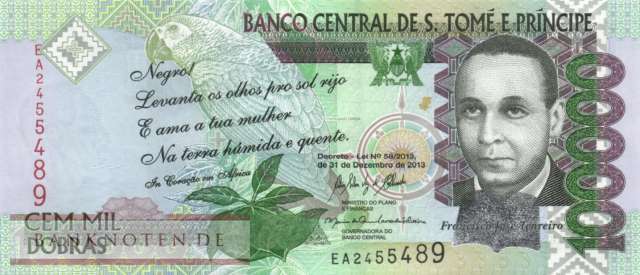 Sao Tome & Principe - 100.000  Dobras (#069c_UNC)