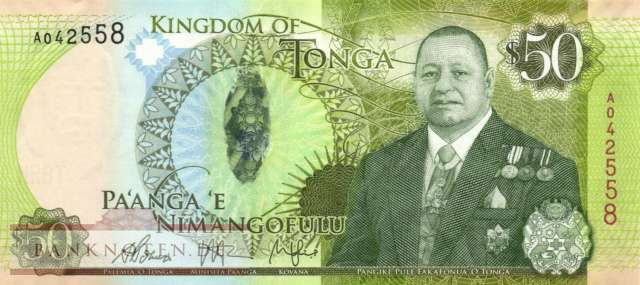 Tonga - 50  Pa anga (#048_UNC)