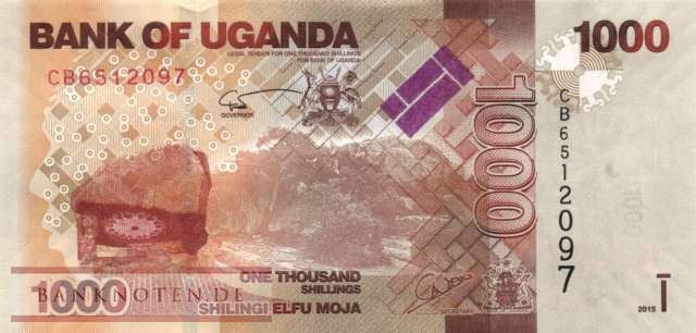 Uganda - 1.000  Shillings (#049d_UNC)