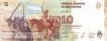 Argentinien - 10  Pesos (#360a_UNC)