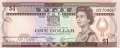 Fidschi Inseln - 1  Dollar (#076a_UNC)