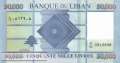 Libanon - 50.000  Livres (#094a_UNC)