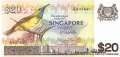 Singapur - 20  Dollars (#012_UNC)