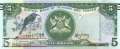 Trinidad und Tobago - 5  Dollars (#047b_UNC)