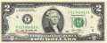 USA - 2  Dollars (#538-F_UNC)