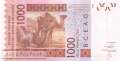 Togo - 1.000  Francs (#815Ti_UNC)