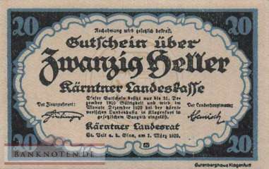 Österreich - Bundelsänder 1918/21