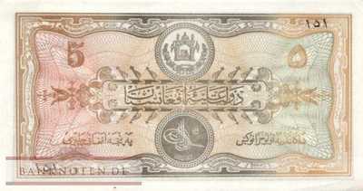 Afghanistan - 5  Rupees (#006_AU)