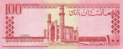 Afghanistan - 100  Afghanis (#040_AU)
