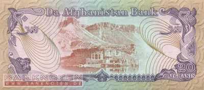 Afghanistan - 20  Afghanis (#056a-1_UNC)
