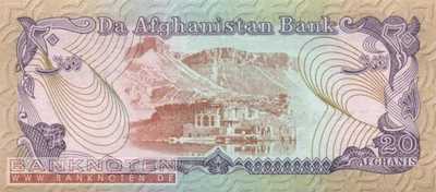 Afghanistan - 20  Afghanis (#056a-U1_UNC)