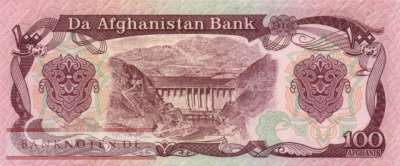 Afghanistan - 100  Afghanis (#058c_AU)