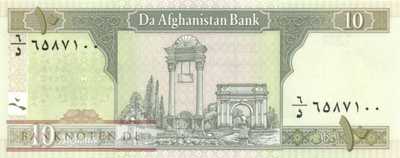 Afghanistan - 10  Afghanis (#067b-U2_UNC)