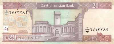 Afghanistan - 20  Afghanis (#068d_UNC)