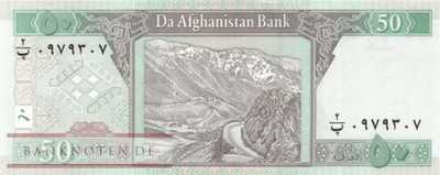 Afghanistan - 50  Afghanis (#069a_UNC)