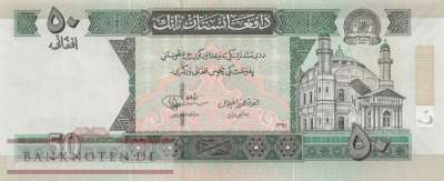 Afghanistan - 50  Afghanis (#069e_UNC)