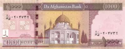Afghanistan - 1.000  Afghanis (#077e_UNC)