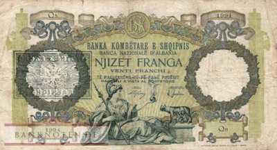 Albania - 20  Franga (#013_VG)