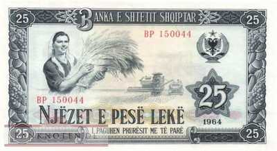 Albania - 25  Leke (#037a_UNC)