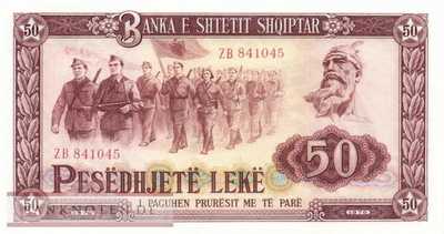 Albanien - 50  Leke (#045c_UNC)