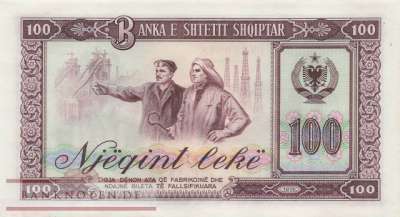 Albanien - 100  Leke (#046a_AU)