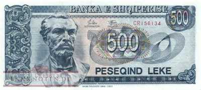 Albanien - 500  Leke (#053a_UNC)