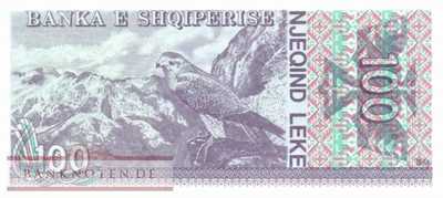Albanien - 100  Leke (#055b_UNC)