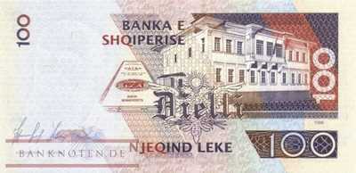 Albanien - 100  Leke (#062a_UNC)