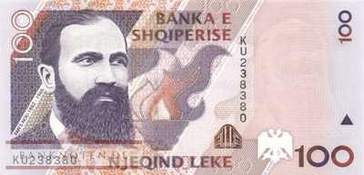 Albanien - 100  Leke (#062a_UNC)