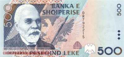 Albanien - 500  Leke (#064a_UNC)