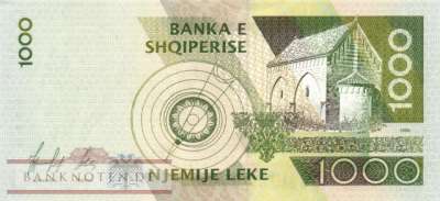 Albania - 1,000  Leke (#065a_UNC)