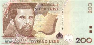 Albanien - 200  Leke (#067_UNC)