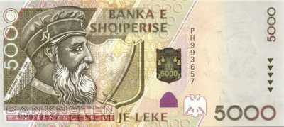 Albanien - 5.000  Leke (#070_UNC)