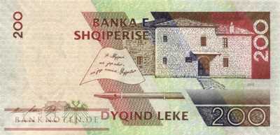 Albania - 200  Leke (#071b_UNC)