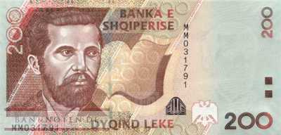 Albanien - 200  Leke (#071b_UNC)