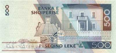 Albanien - 500  Leke (#072b_UNC)