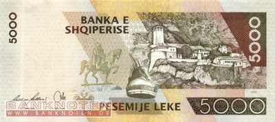 Albania - 5.000  Leke (#075a_UNC)