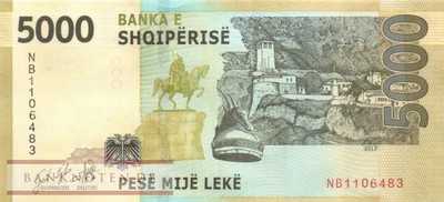 Albanien - 5.000  Leke (#080_UNC)