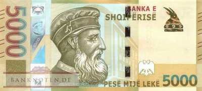 Albania - 5.000  Leke (#080_UNC)