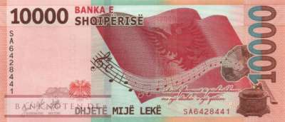 Albanien - 10.000  Leke (#081_UNC)