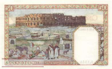 Algerien - 50  Francs (#087-42_UNC)