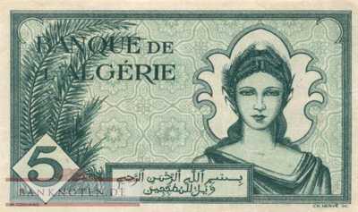 Algeria - 5  Francs (#091_VF)